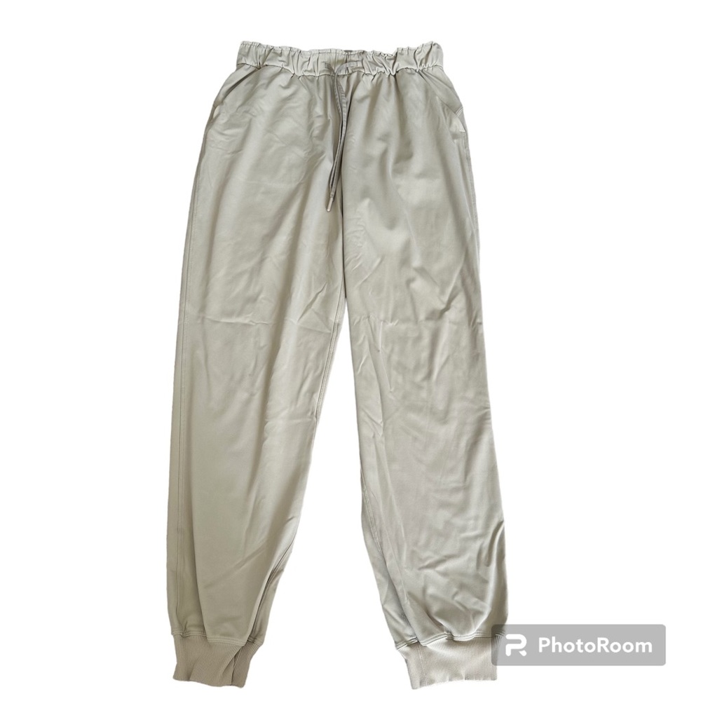 Lululemon Athletica Women's Drawstring Beige Cream Joggers